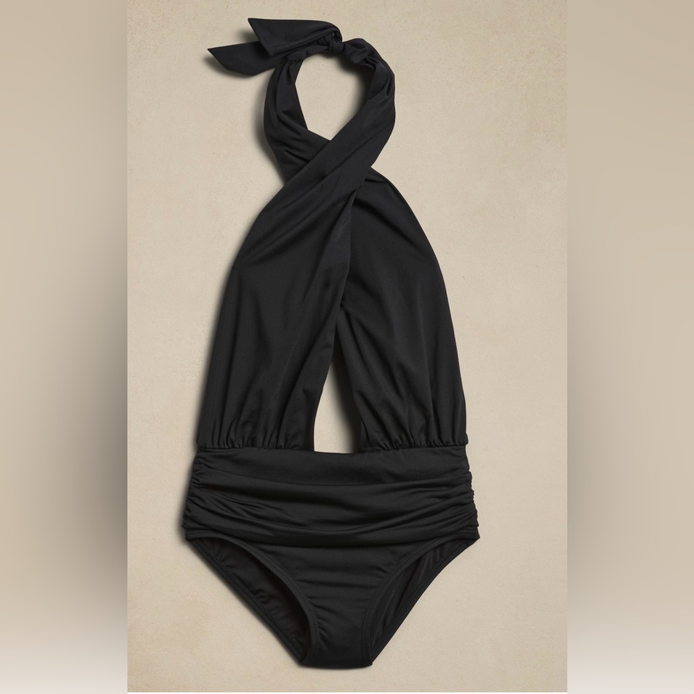 Banana Republic one piece crossover swimsuit in medium.